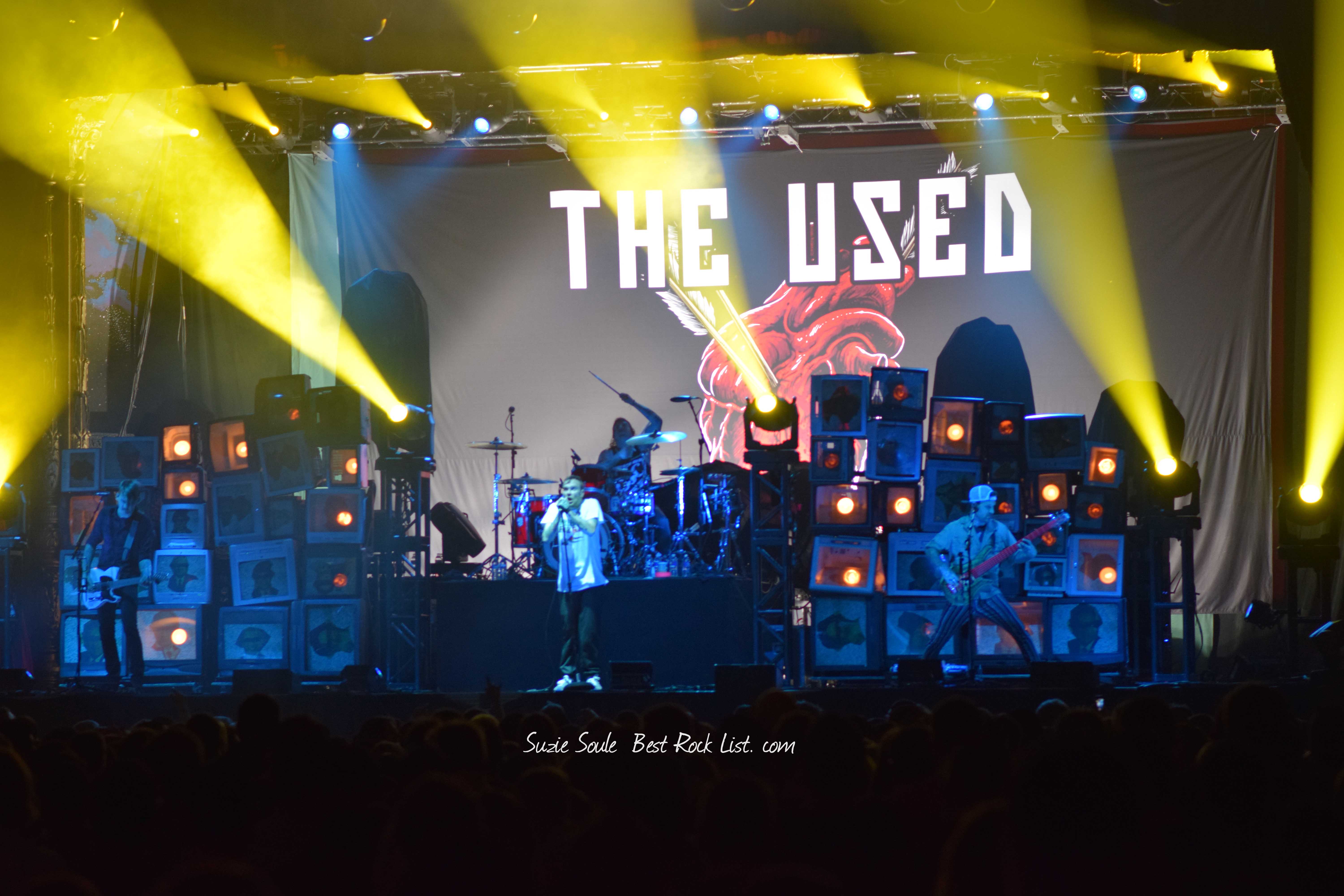 The Used Concert Photo Gallery